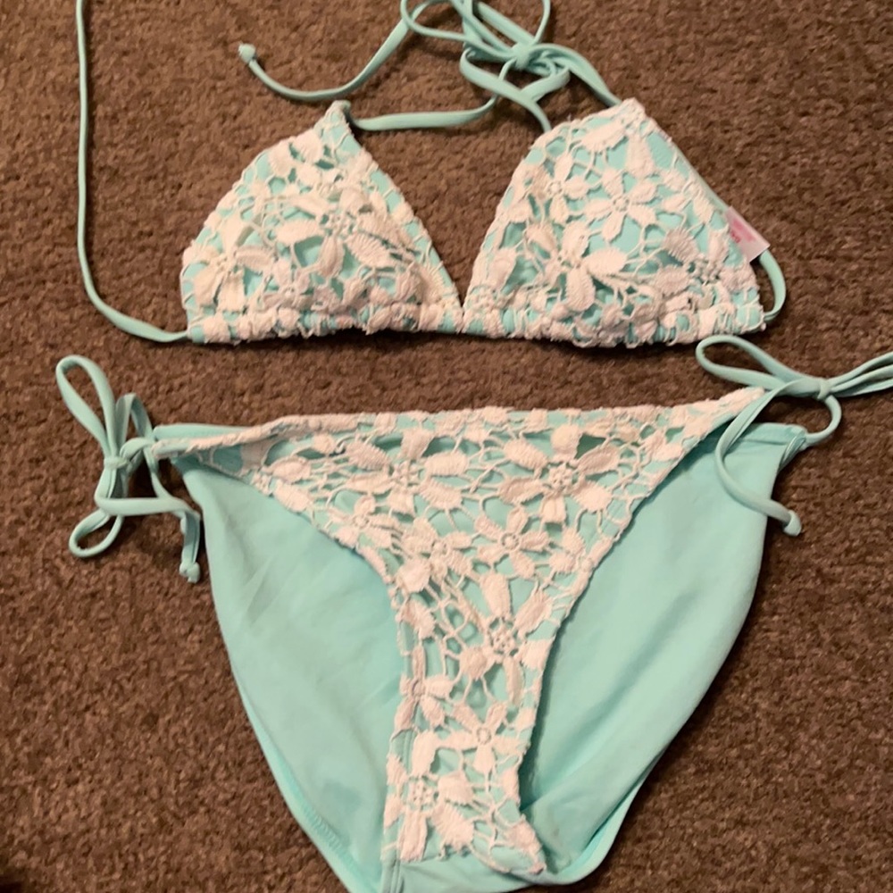Xhilaration crochet bathing suit